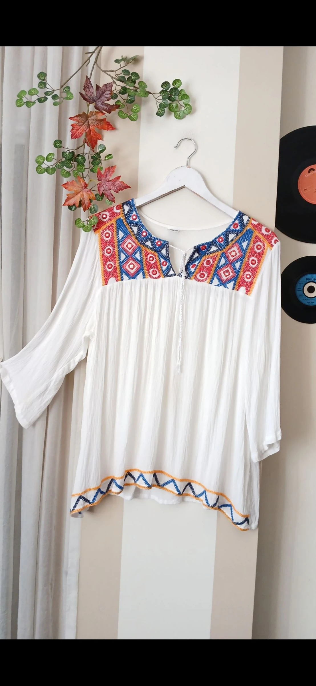 Blusa de senhora Boho 🤍